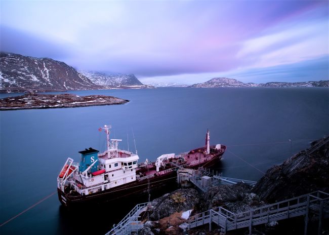 fjord Nuuk közelében
